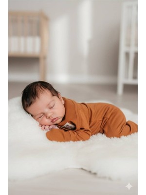 Diamondstar Erkek Bebek Aplikeli 5 Li Zıbın Hastane Çıkış Seti