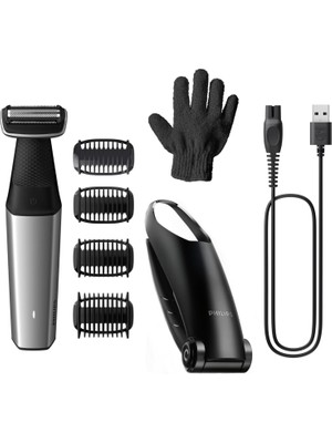 Pucutun Philips Vücut Bakım 5000 Serisi Hassas Bölge ve Vücut Tıraş Makinesi 5000 Serisi Duşa Uygun BG5021/16