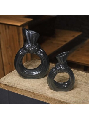 Modern Beyaz Dekoratif Vazo, Düğün ve Oturma Odası Için Şık Tasarım