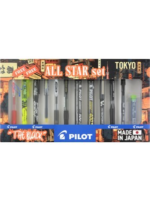 All Star The Black Set - 12'li