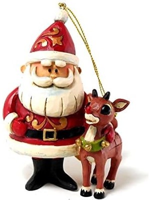 Rudolph Traditions Von Jim Shore Und Rudolph 50. Ann Ornament 4,25 In