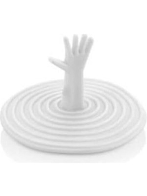 1 Adet Beyaz Renk Mutfak Evye Lavabo Küvet Için Imdat El Şekilli Lavabo Gider Tıkacı Önleyici ISG-116
