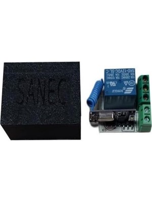 1 Kanal 433 Mhz Kablosuz Rf Alıcılı Röle Kartı Kutulu