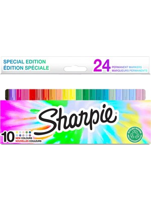 Sharpie Permanent Markör, /uf Karışık 24LÜ