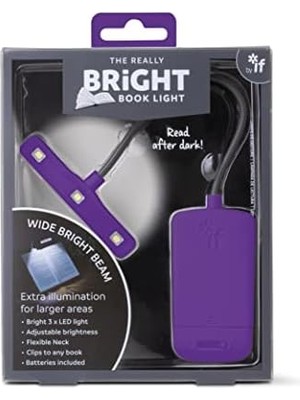 If The Kitap Okuma Lambası Mor