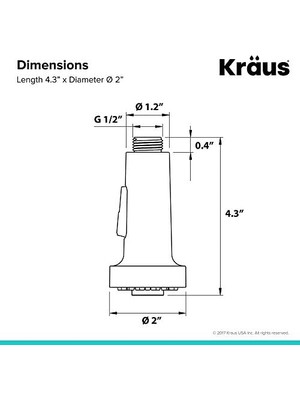 Kfs-1mb Çift Işlevli Mutfak Bataryası Püskürtücü, Siyah