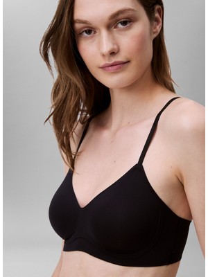 Calvin Klein Siyah Kadın LV00QF7142 Ck Women Bralet Sütyen