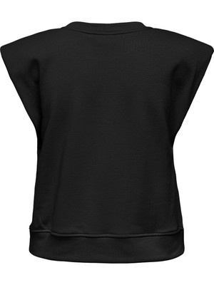 Only Onluma S/l O-Neck Ub Swt Kadın Siyah Sweatshirt - 15351053
