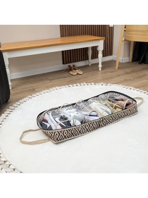 Pazar Kapısı Seyahat Tipi Ayakkabı Hurcu Düzenleyici Ayakkabı Çantası (Bohe)