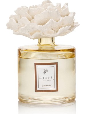 500 ml Silindir Şişe Gül Taşlı Dark Oda Kokusu