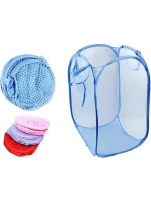 Katlanabilir Lastikli Hurç - Lastikli Açılıp Kapanabilen Eşya, Kıyafet ve Oyuncak Saklama Hurcu, Dolap Içi Kıyafet Organizeri