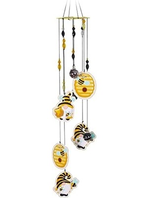 - Rüzgar Çanları - Bahçe Dekoru - Bahçe ve Bahçe Dekorasyonu Için Dekoratif Çanlar - Arı Cüce Rüzgar Çanı, 11889