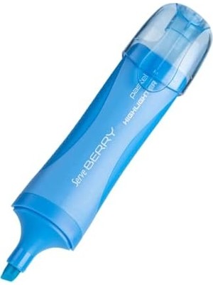 Fosforlu Kalem Pastel Mavi 4lu Set