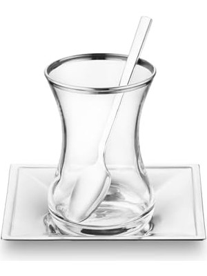 18 Parça 6 Kişilik Çay Seti