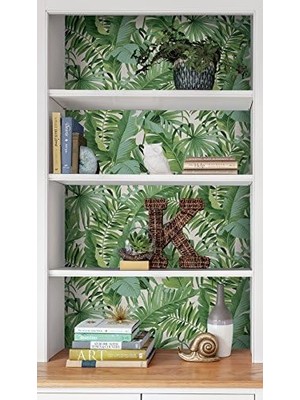 NU2906 Maui Peel & Stick Duvar Kağıdı, Yeşil