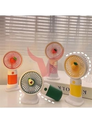 Şarjlı Masa ve El Fan Taşınabilir Şarjlı Edilebilir Mini Fan