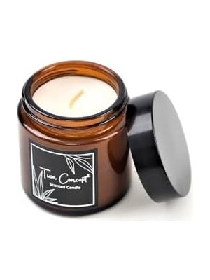 Tiem  Dekoratif Özel Tasarım Kokulu Kavanoz Mum