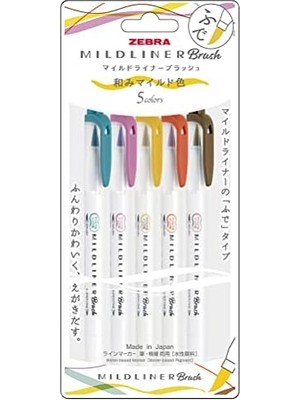Mıldlıner Brush Pen 5c-Rc-N Set