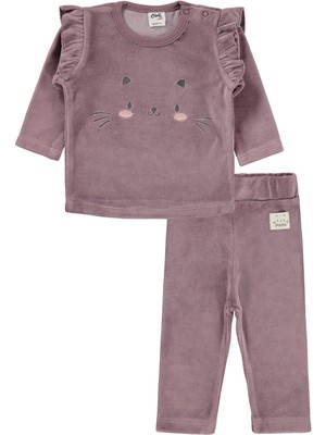 Civil Baby Süs Etiketli 6-18 Ay Takım - Kahve 18-24 Ay