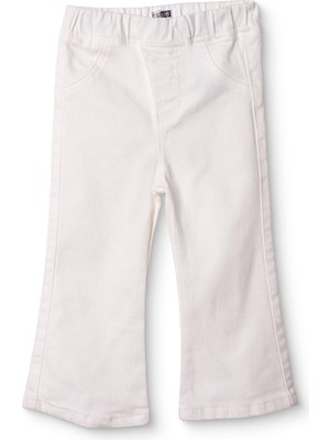 Hellobaby Hellobaby, Kız, Denim Pantolon, Düğmeli, Berry Belle, Uzun