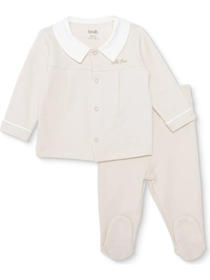 Bebetto Bebetto, Erkek, Hırka-Patikli Alt, Çıtçıtlı, Little Boss, Gömlek Yaka, Uzun, Uzun Kol