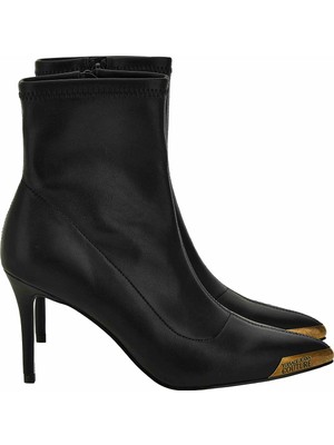 Versace Jeans Couture Siyah Kadın Topuklu Bot 79VA3S51899