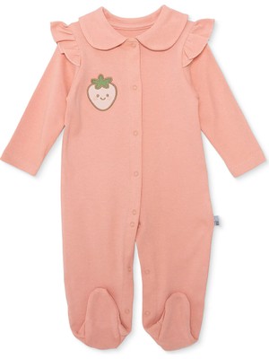 Hellobaby Hellobaby, Kız, Patikli Tulum, Çıtçıtlı, Bebe Yaka, Uzun, Uzun Kol