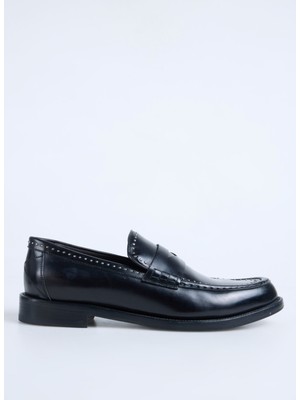 Valentino Koyu Kahve Erkek Loafer 92V13503VTA090-CLSC