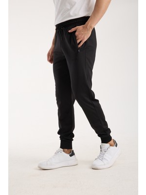 Rdr-X Erkek Eşofman Altı Slimfit Paça Manşetli Dalgıç (Scuba) Kumaş