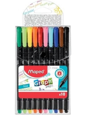 Ofis ve Kırtasiye 749150 Keçeli Kalem 10'lu Paket