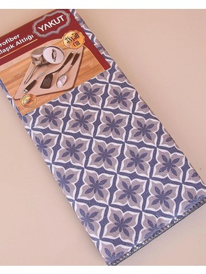 Bulaşık Kurutma Matı, Hızlı Kurutma Özellikli Emici Özellikli Mutfak Tezgah Üstü Bulaşık Matı Desenli