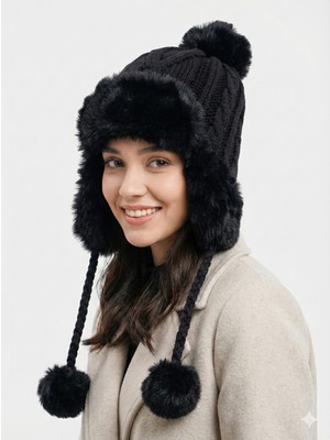 Şapkacımadam Mamasorbatti Kadın Kürklü Kalpak