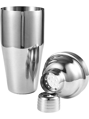 550 cc Çelik Kokteyl Shaker Karıştırıcı Profesyonel Kalite