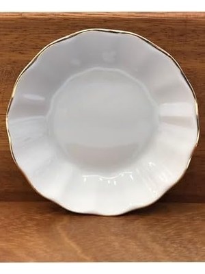 Çay Tabağı 6'lı Sedef Altın Yaldızlı 869292M623V85