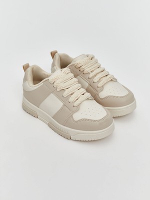 Lc Waikiki Yeni Sezon Bağcıklı Kız Çocuk Spor Ayakkabı