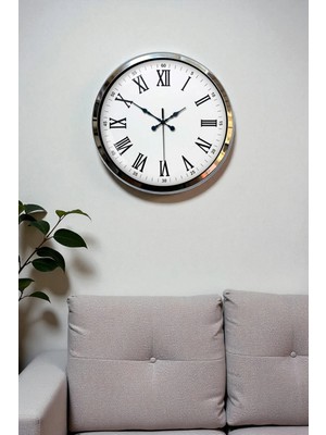 Soi Home Zentime 40 cm Krom Elegance Duvar Saati