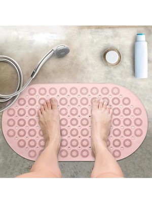 Kaydırmaz Duşakabin Banyo ve Duş Paspası Masajlı 87 Adet Vantuzla Yapışır 37 x 69 cm BNYSTISGSTORE28