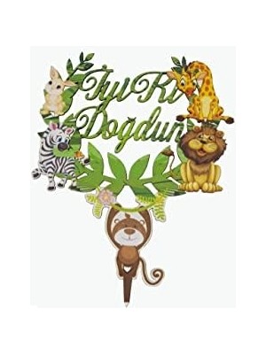 Benim Marifetlerim - Ahşap Pasta Süsü