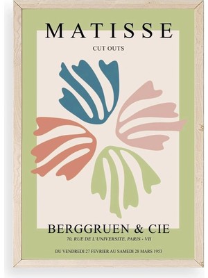Soi Home Matisse Ahşap Çerçeveli Tablo