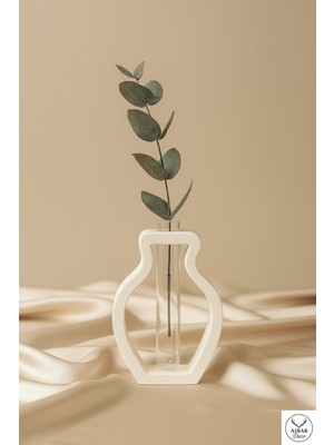 Modern Bohem Minimalist Dekoratif Vazo 15 Cm, Şık ve Zarif Tasarım