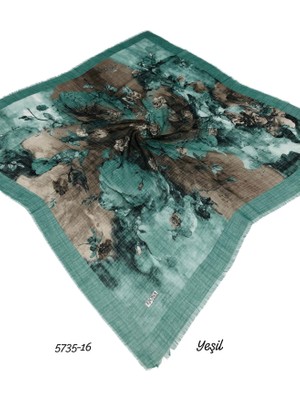 Ejona Flamlı Pamuk Eşarp