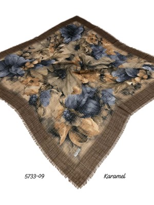 Ejona Flamlı Pamuk Eşarp