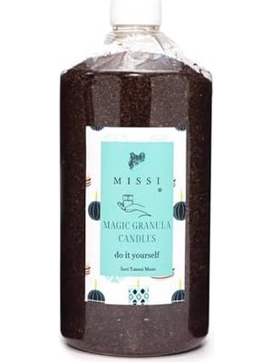 Yaratıcı Inci Tozu Siyah Renk Mum (30 Adet Fitil ile BIRLIKTE)-400 gr