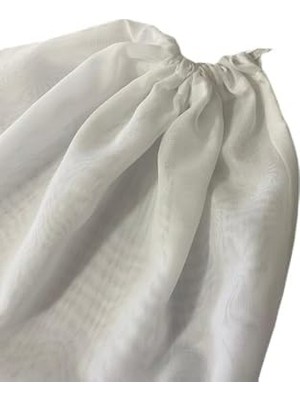 Beyazıt Tekstil Yoğurt-Peynir-Süt Süzme Torbası Ağız Kısmı Büzgülü 50X75 Tek Ebat Byzt8