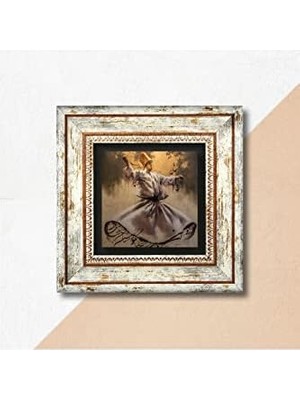 Taş Duvar Tablosu - Çerçeveli Taş Tablo - Dekoratif Duvar Sanatı - Modern Ev ve Ofis Duvar Dekoru T1-264