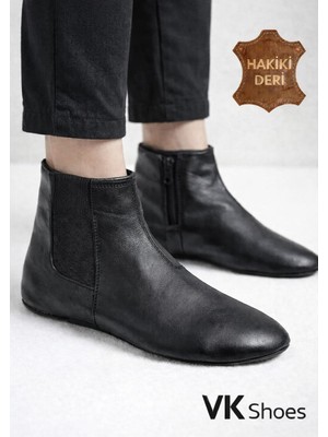 Velikundura Hakiki Koyun Derisi Kürklü Çorap Mest