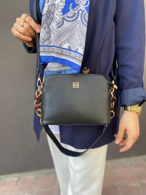 Asel Çanta ,kadın Omuz Çantası, Siyah günlük ve Özel Gün Kullanımı