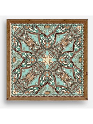 Soi Home Motif Ahşap Çerçeveli Tablo