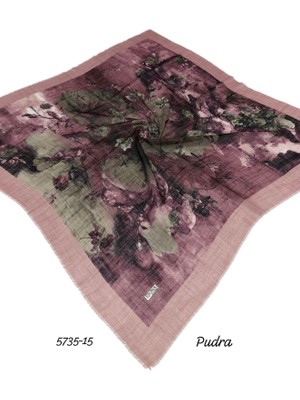 Ejona Flamlı Pamuk Eşarp