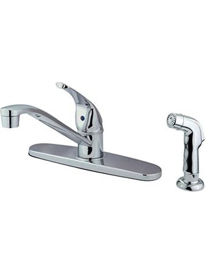 KB5720SP 8 Inç Mutfak Bataryası, 8 Inç Emzik Erişimi, Parlak Krom